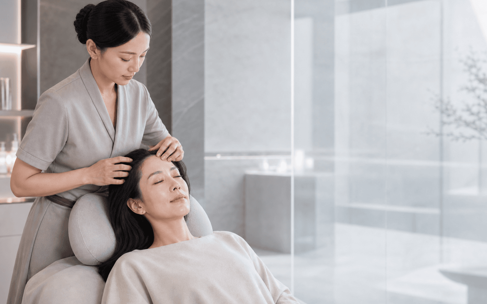 胶原御龄养护头部 SPA